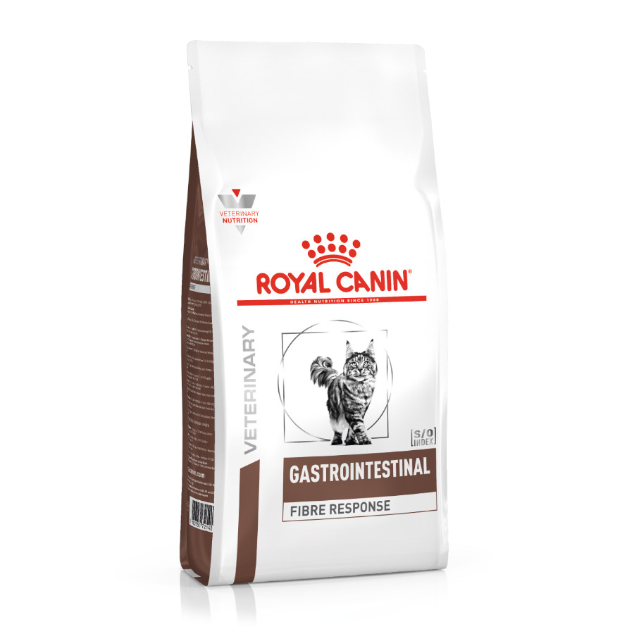 4 kg Royal Canin Veterinary Gastrointestinal Fibre Response ração para gatos