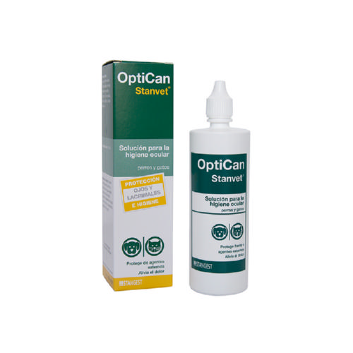 Stanvet OptiCan Limpador de Olhos para cães e gatos