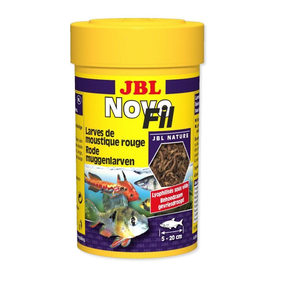 0.1 L JBL NovoFil Larvas Vermelhas para peixes