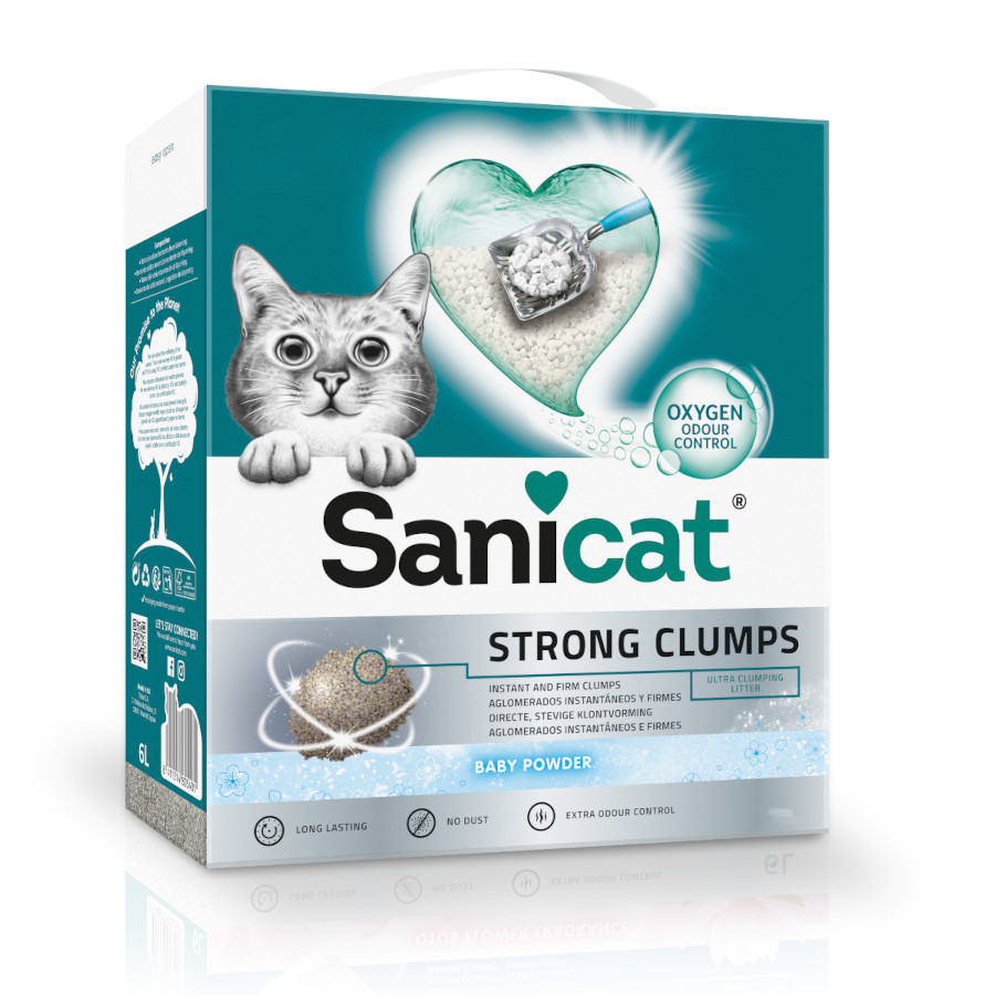6 L Sanicat Strong Clumps Areia