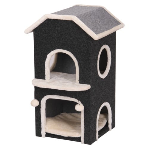 Flamingo Móvel arranhador Nordic preto para gatos