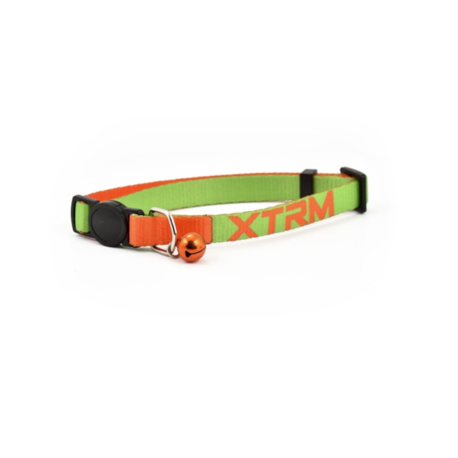 Nayeco X-Trm Neon Flash Verde e Laranja coleira para gatos