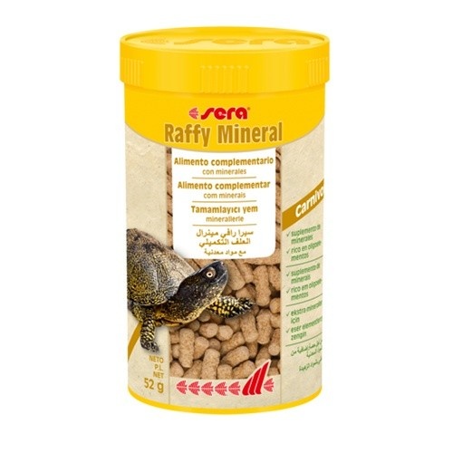 Sera Raffy Mineral alimento para répteis