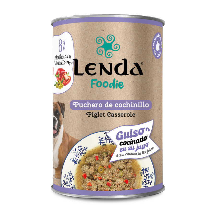 400 g Lenda Guisado de Leitão em lata para cães