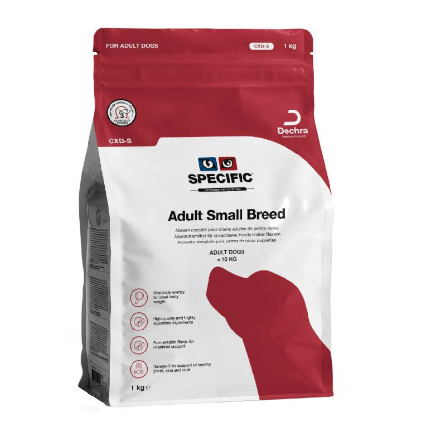 1 KG 1 kg Specific CXD-S Adult Small ração para cães