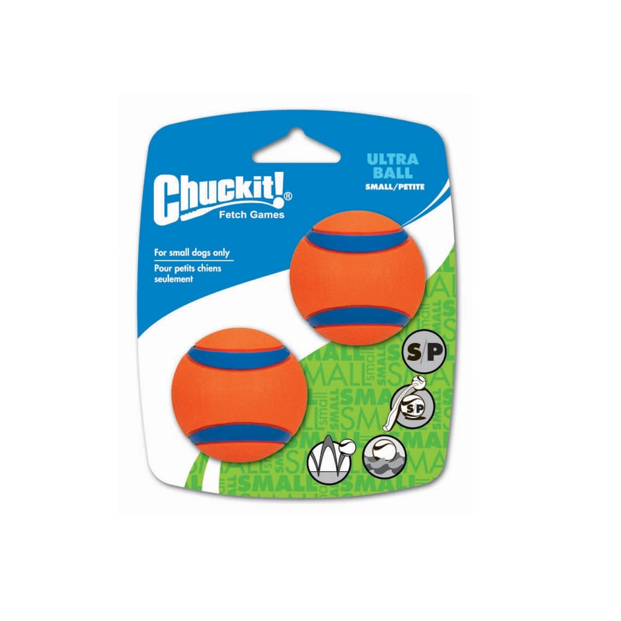 Chuckit! Ultra Bola Laranja para Cães Pequenos