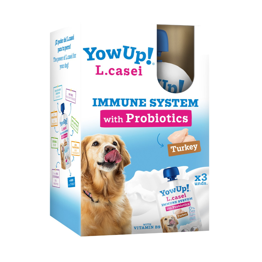 3 uds. x 115 g YowUp! L.Casei Peru Iogurte para cães