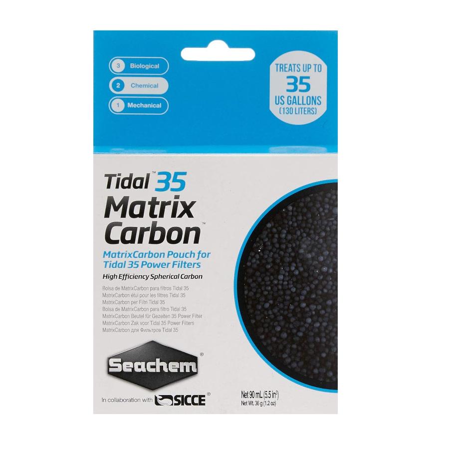 Seachem Matrix Tidal Active Carbon para filtro de aquário