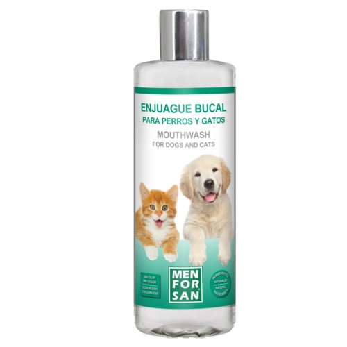 500 ml Menforsan enxaguante bucal para cães e gatos