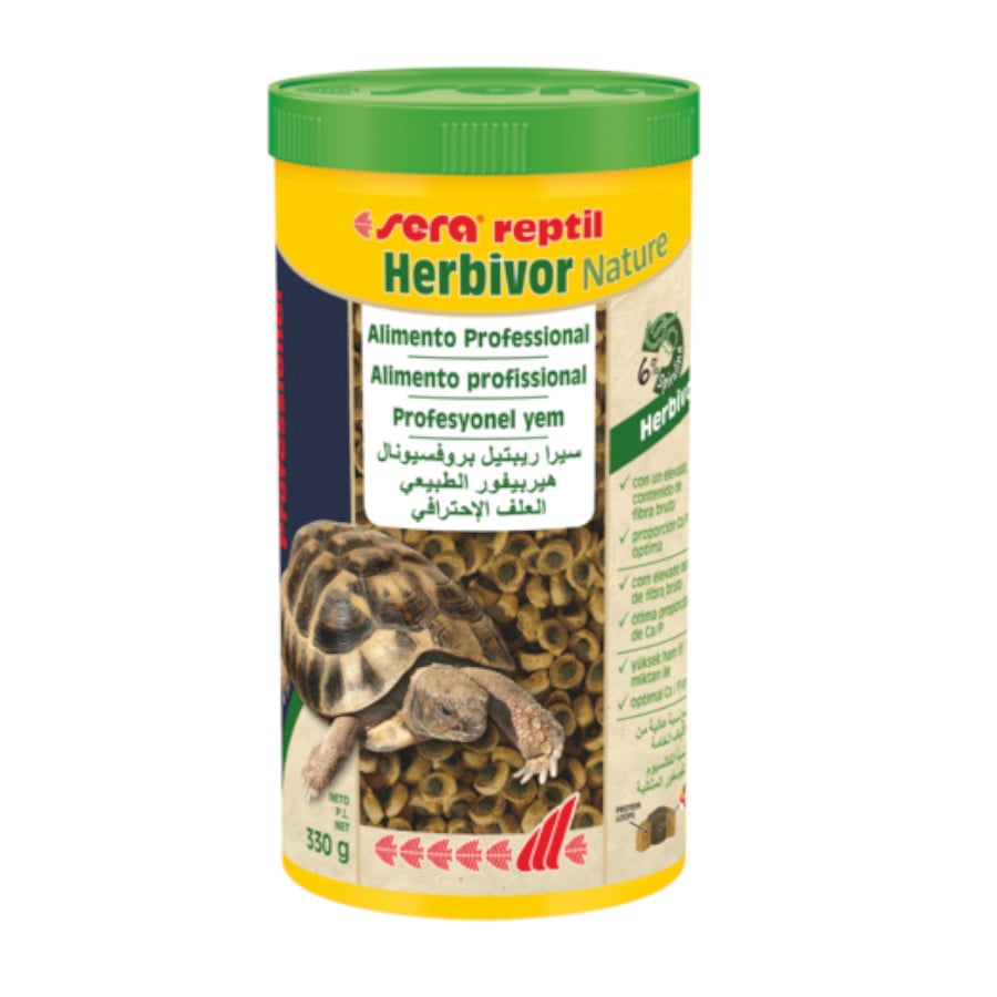 Sera Reptil Professional Herbivor Nature alimento para répteis