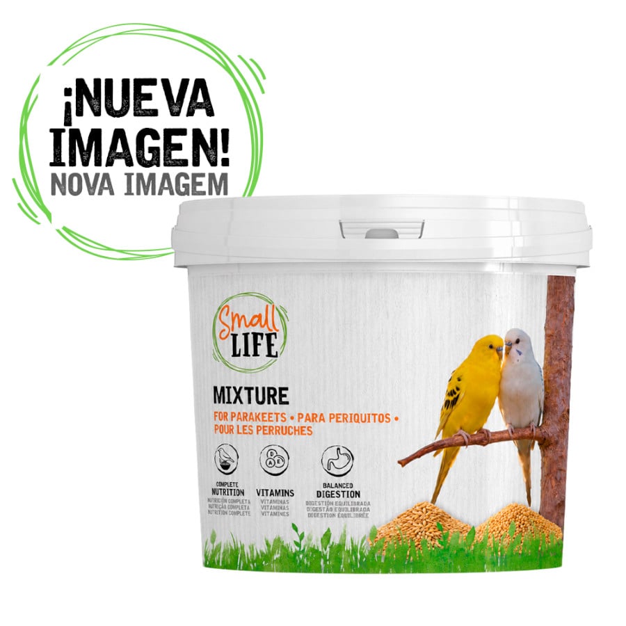 3.7 kg Small Life Mixtura Cubos para periquitos