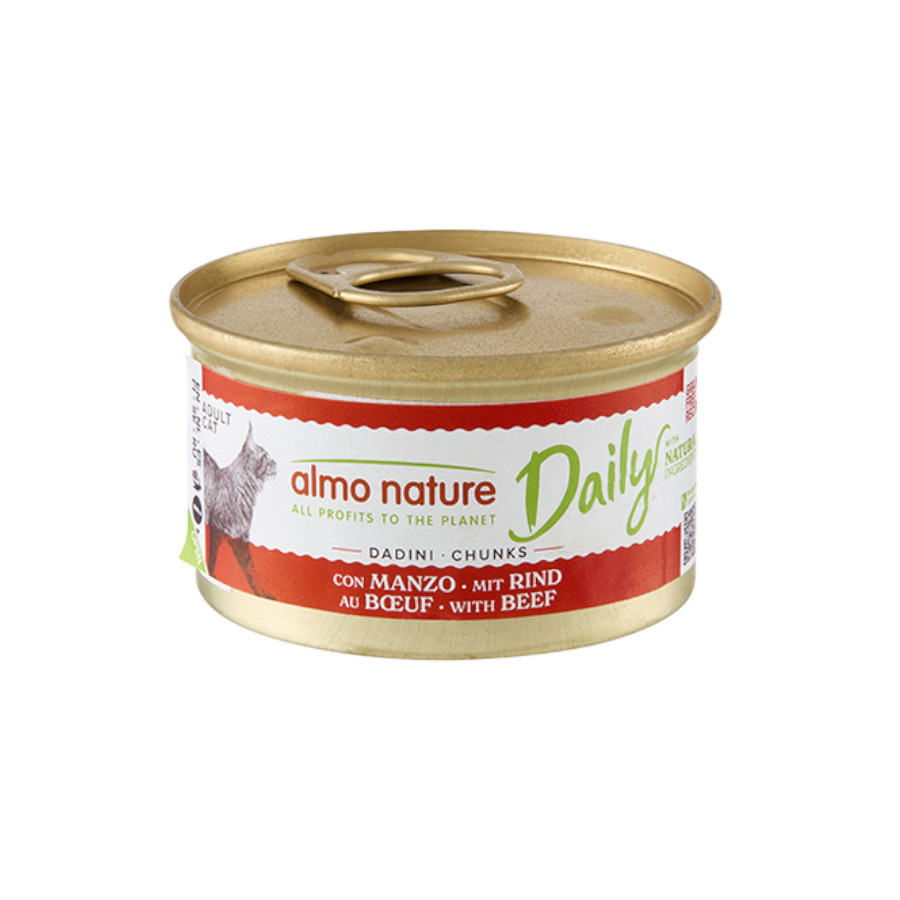 85 g Almo Nature Daily Menu Vitela lata para gatos
