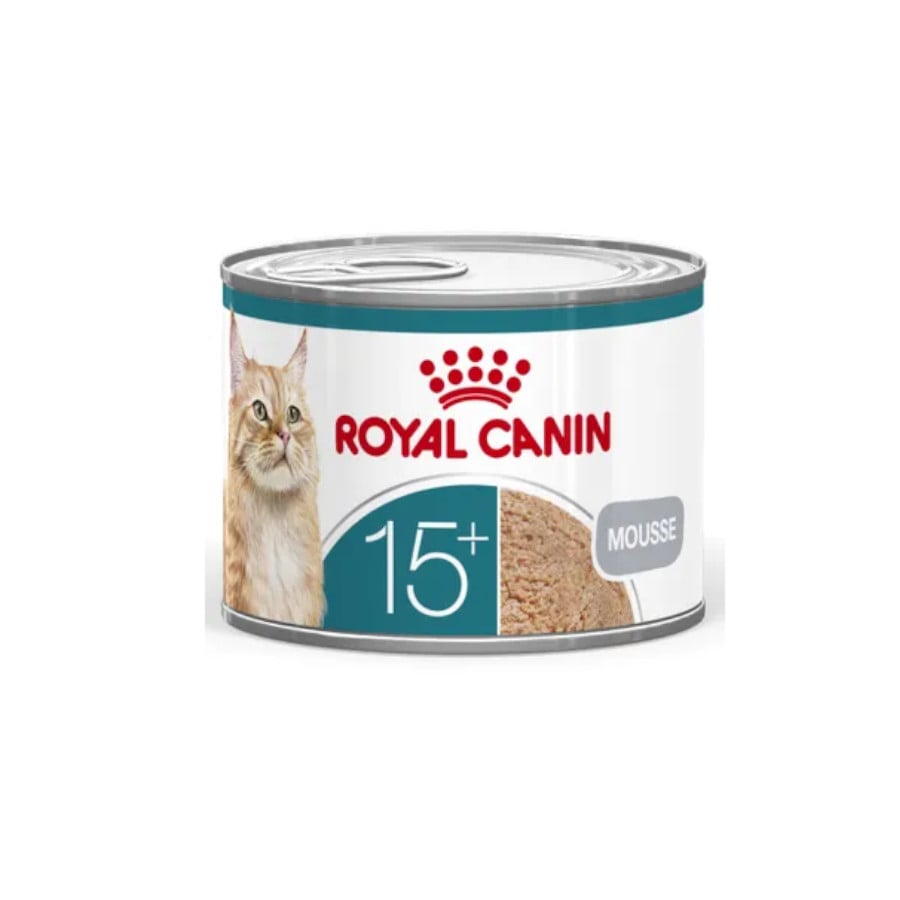 0.085 KG 85 g Royal Canin Ageing 15+ Mousse Comida húmida em lata para gatos senior