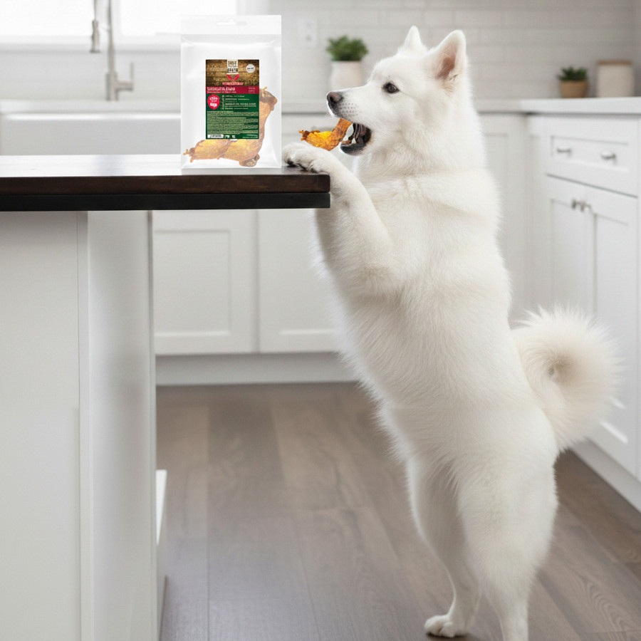 True Origins Wild Pescoços de Frango Snack para cães