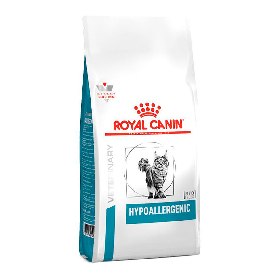 2 x 2.5 kg Royal Canin Veterinary Hypoallergenic ração para gatos Pack poupança!