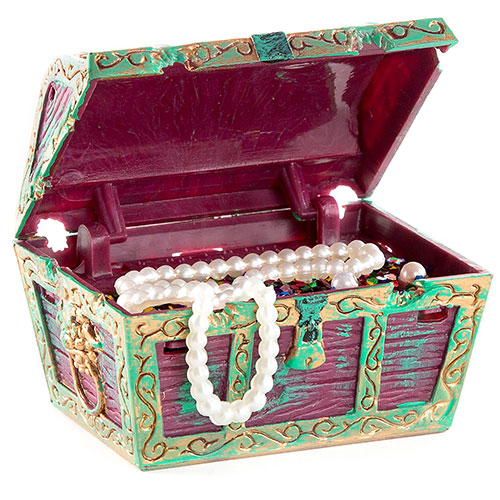 Penn-Plax Difusor em forma de Baú del Tesouro para aquários