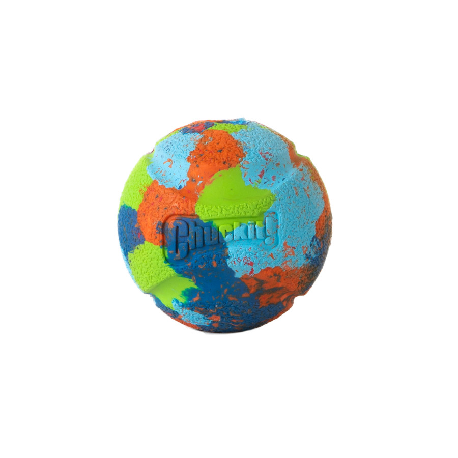 Chuckit! Bola de borracha colorida para cães