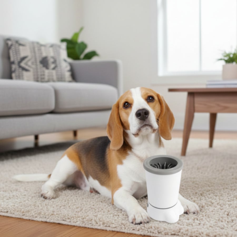 All For Paws Pet Salon Limpa-patas automático para cães