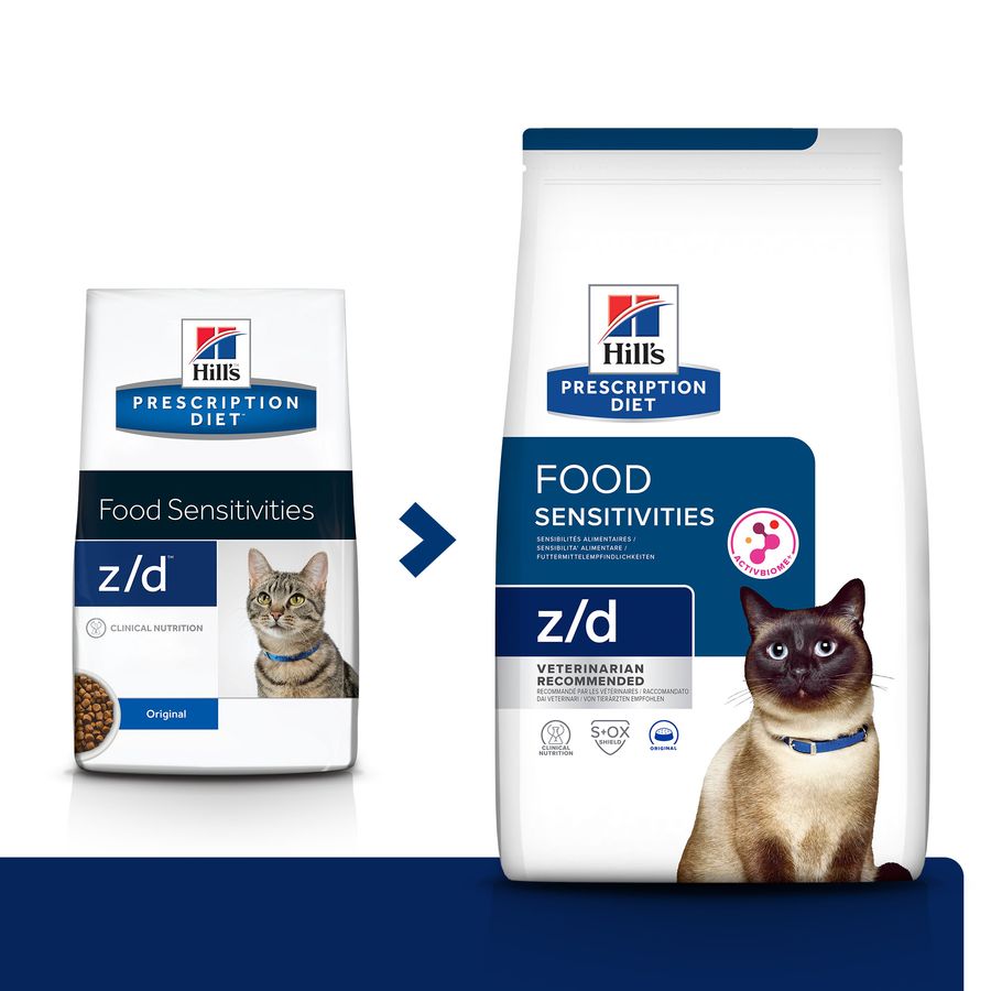 Hill's Prescription Diet Food Sensitive ração para gatos, , large image number null