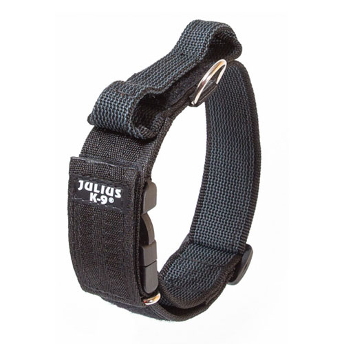 Julius K9 collar doble cierre negro para perros image number null