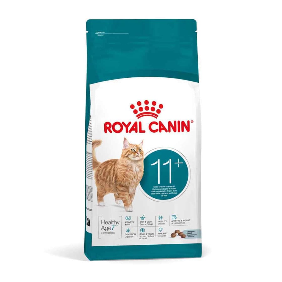 4 kg Royal Canin Ageing 11+ ração para gatos