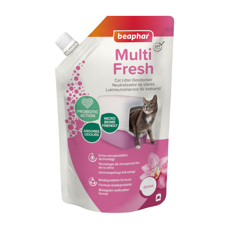 0.4 KG Beaphar Multi Fresh Orquídeas Neutralizador de odores para gatos