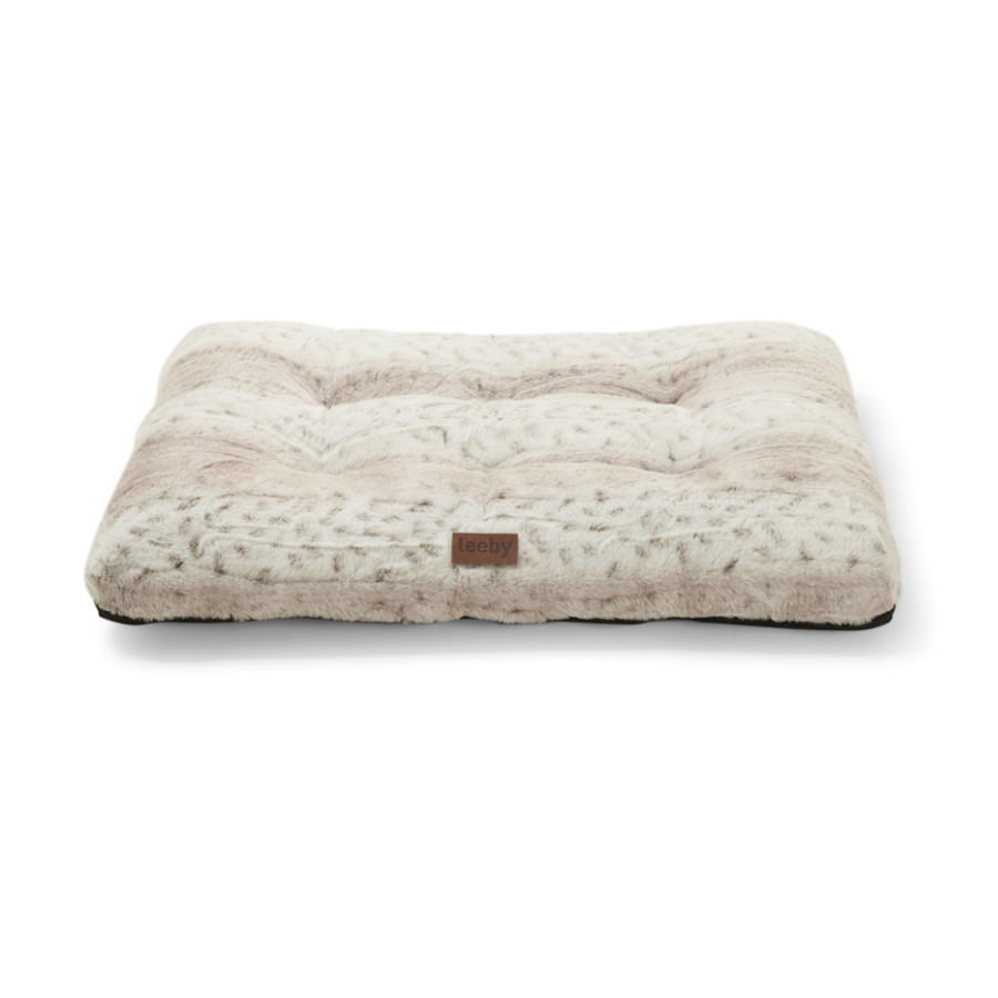 Leeby Colchão antiderrapante suave para cães