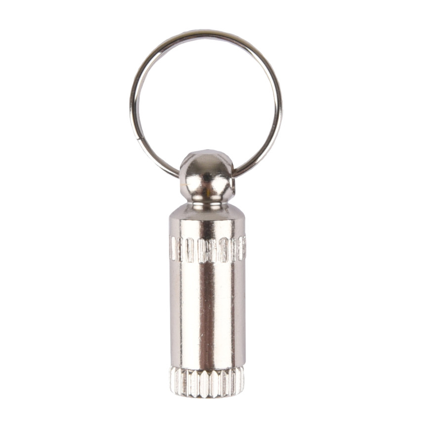 Flamingo Tubo Identificación Hosie Plata para gatos