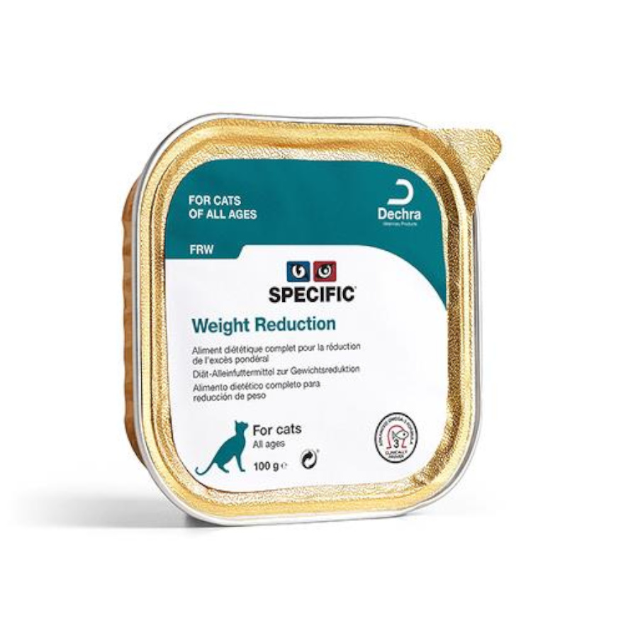 0.1 KG 100 g Specific FRW Weight Reduction terrina para gatos