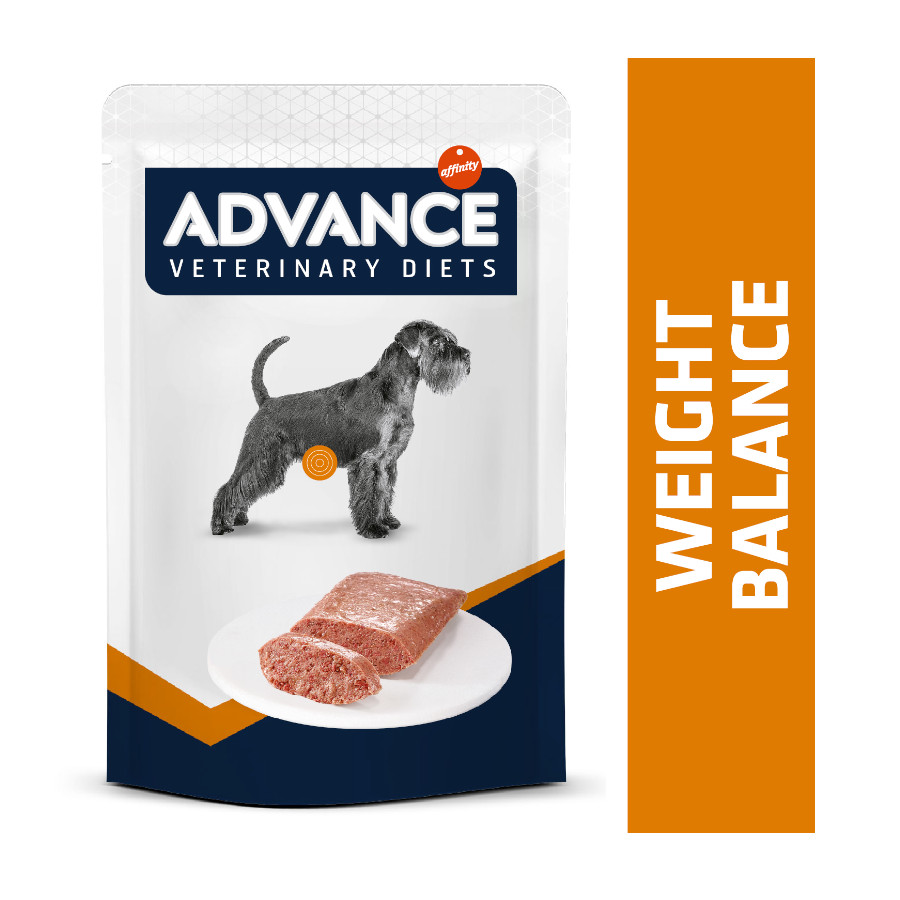 12 saquetas x 150 g Advance Weight Balance Frango saqueta para cães Pack poupança!