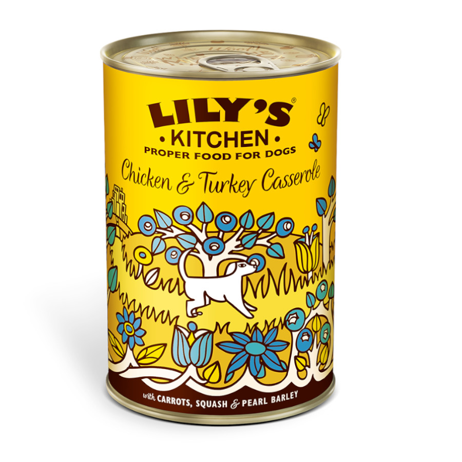Lilys Kitchen frango e peru lata para cães, , large image number null