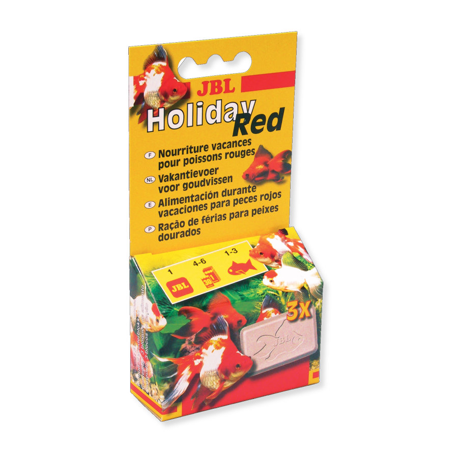0.033 KG 0.033 KG JBL Holiday Red Bloque de Comida para carpas douradas
