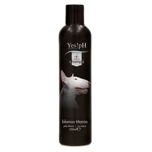 0.25 L Yes!pH champô Branco Titânio para cães