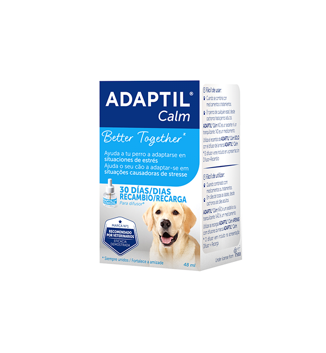 48 ml Adaptil Difusor e Recarga Tranquilizante para Cães