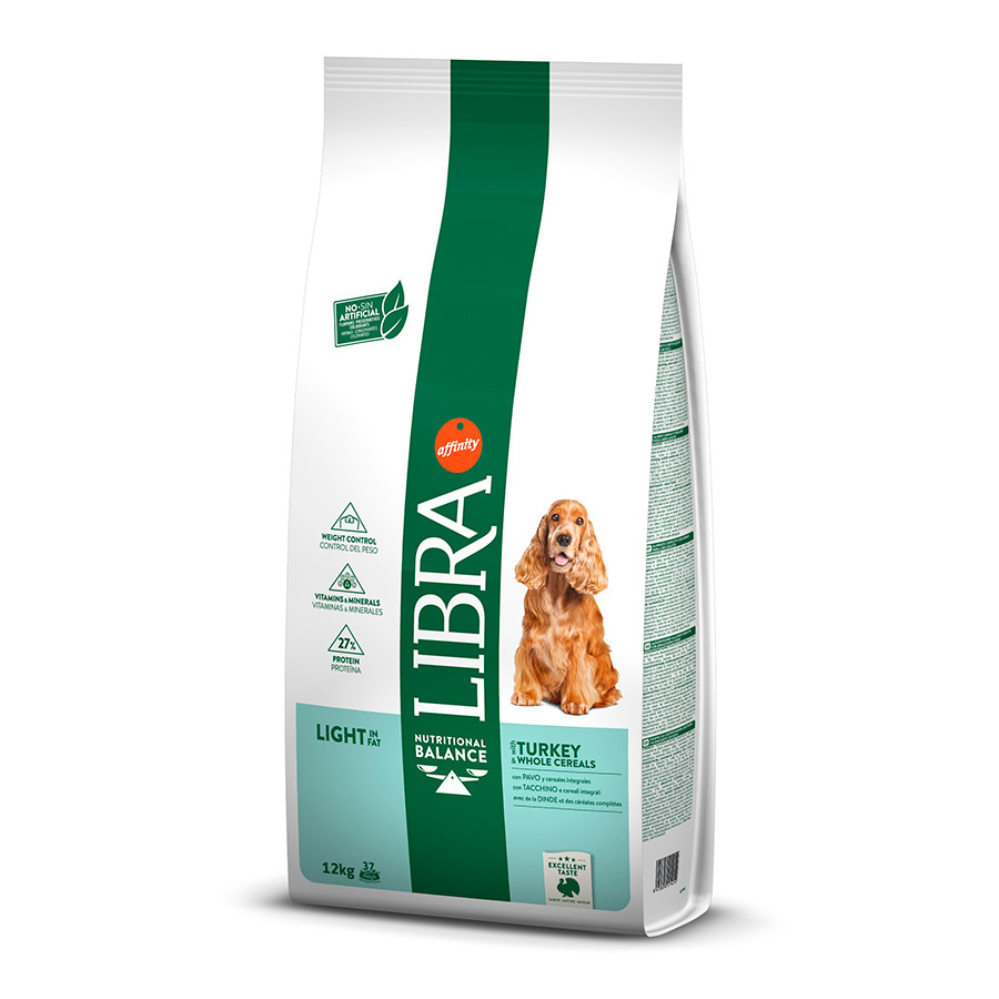 12 kg Affinity Libra Adult Light Peru ração para cães