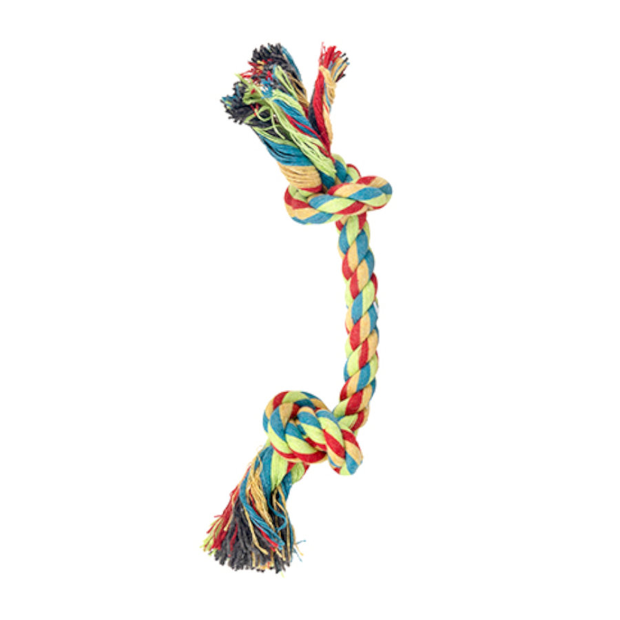 Tootoy! Rope Bone Multicolor Corda para cães