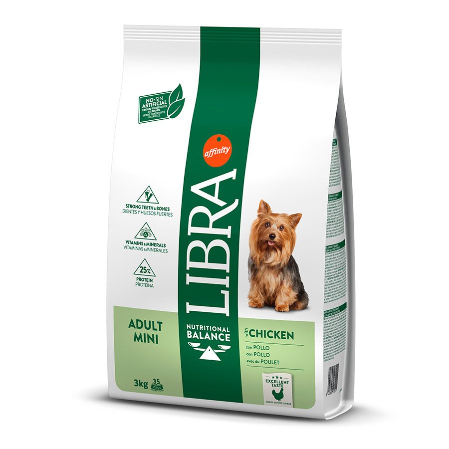 Libra Adult Mini Frango ração para cães