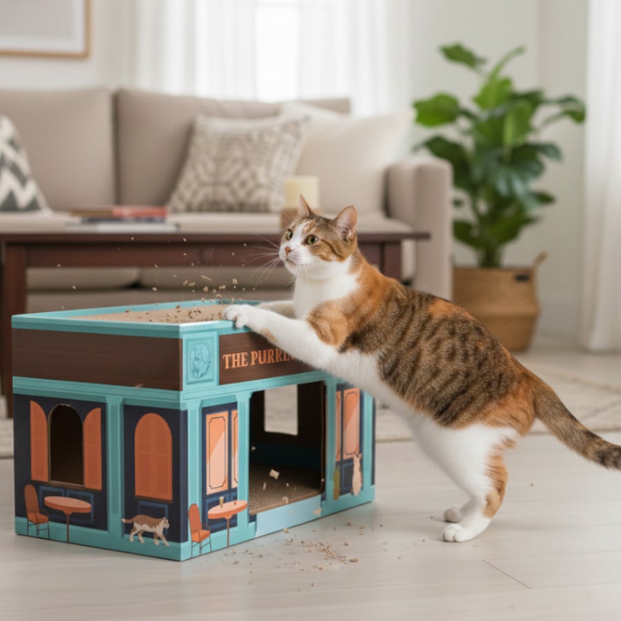 All For Paws Vintage Arranhador Pint para Gatos