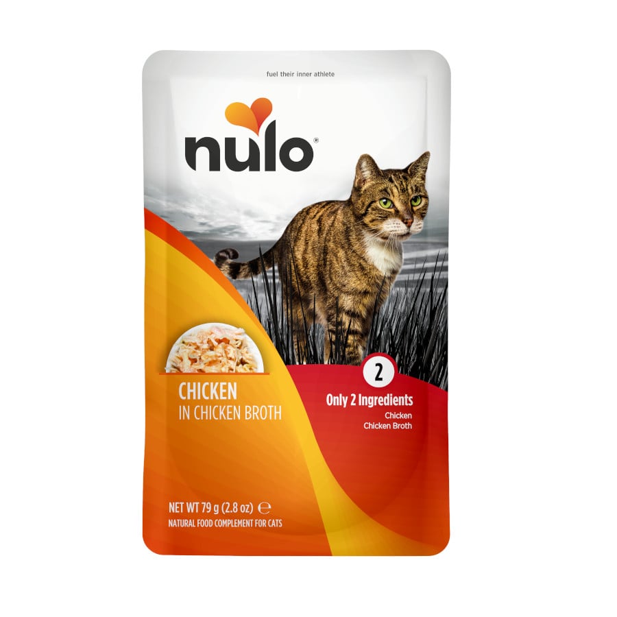 0.079 KG 79 g Nulo Comida húmida de Frango em Caldo em saquetas para gatos