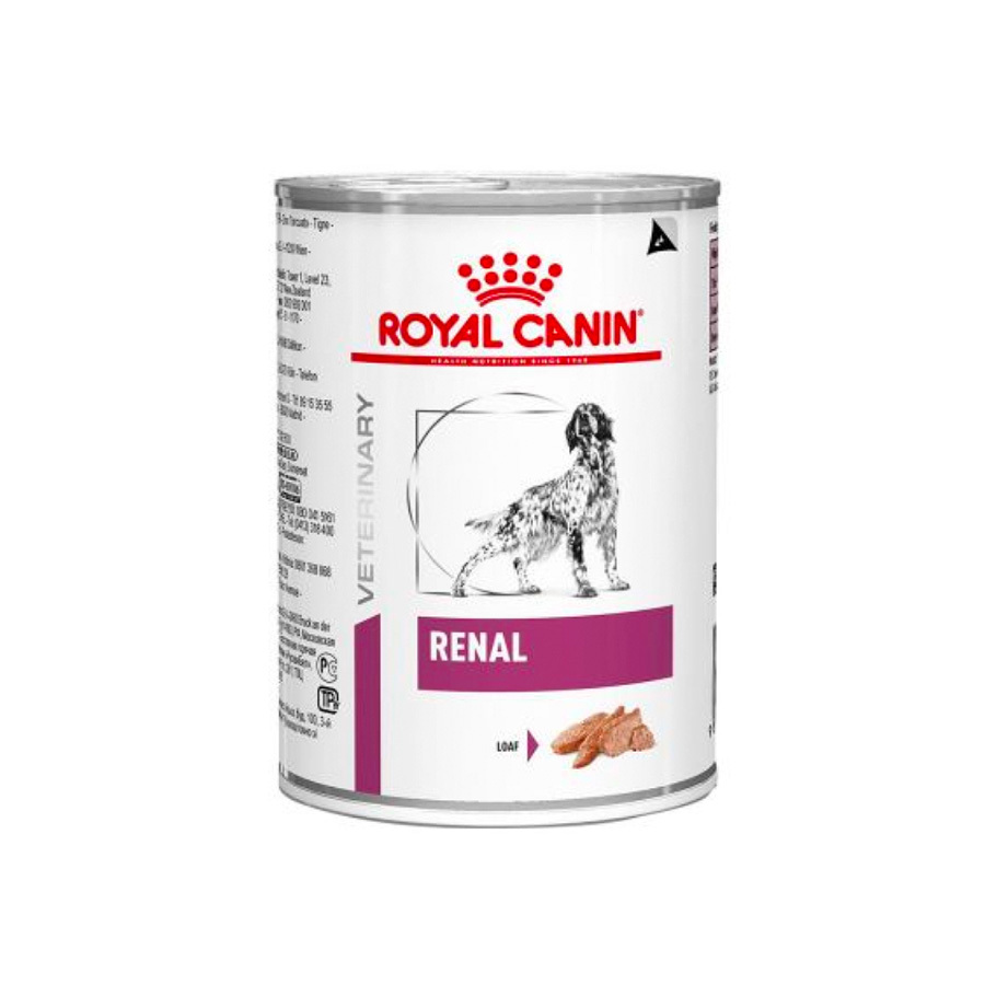 12 latas x 410 g Royal Canin Veterinary Renal lata para cães Pack poupança!