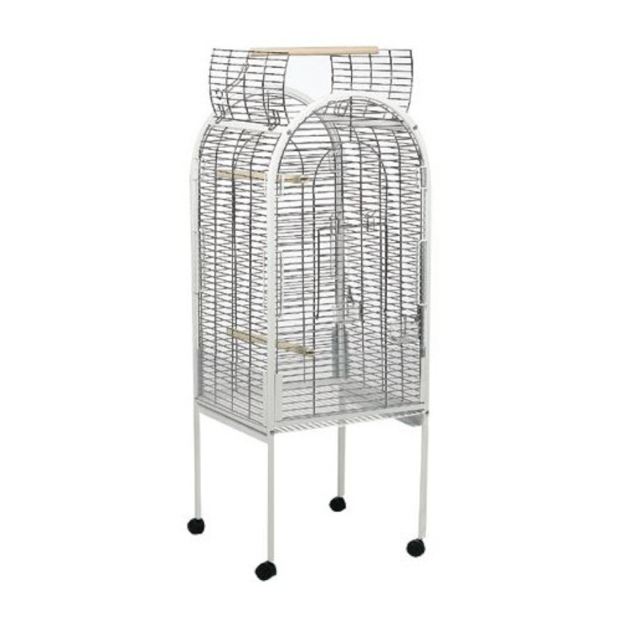 Flamingo Coco Gaiola Branca para papagaios