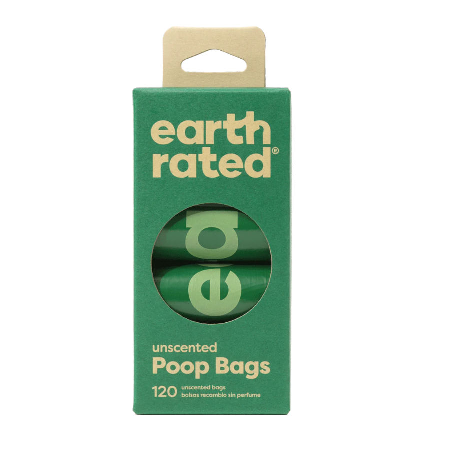 120 UN Earth Rated Recarga de sacos sem perfume para as fezes de cão