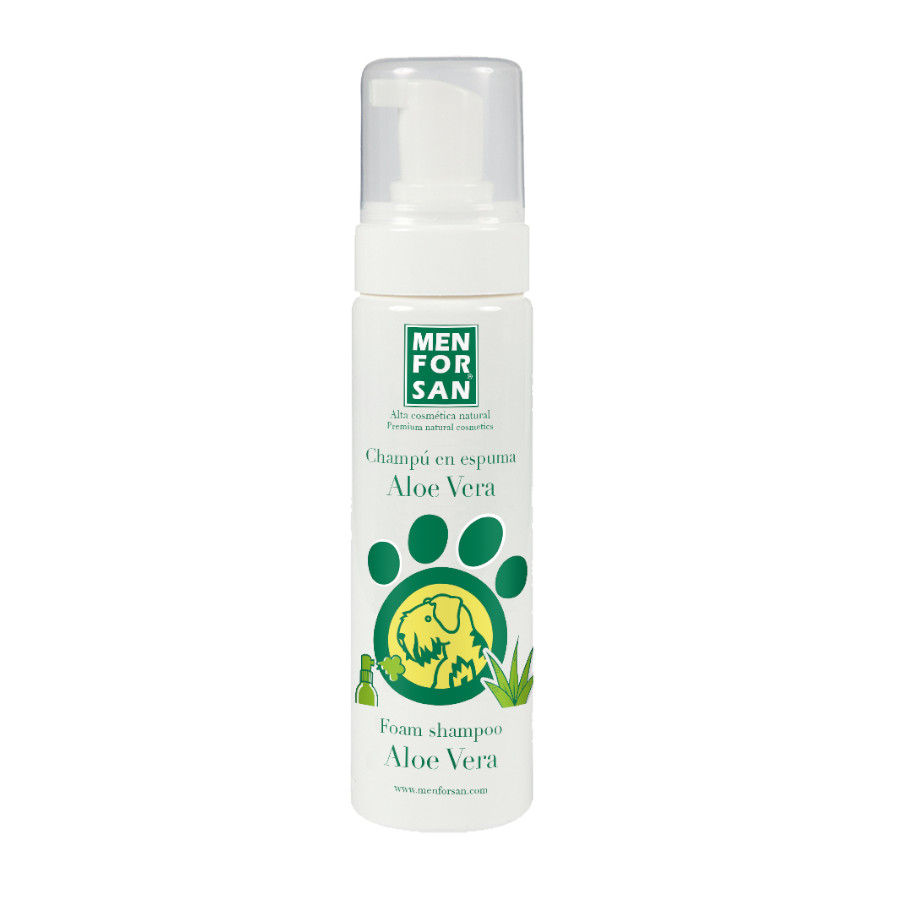0.2 L Menforsan Champô Seco Aloé Vera para cães