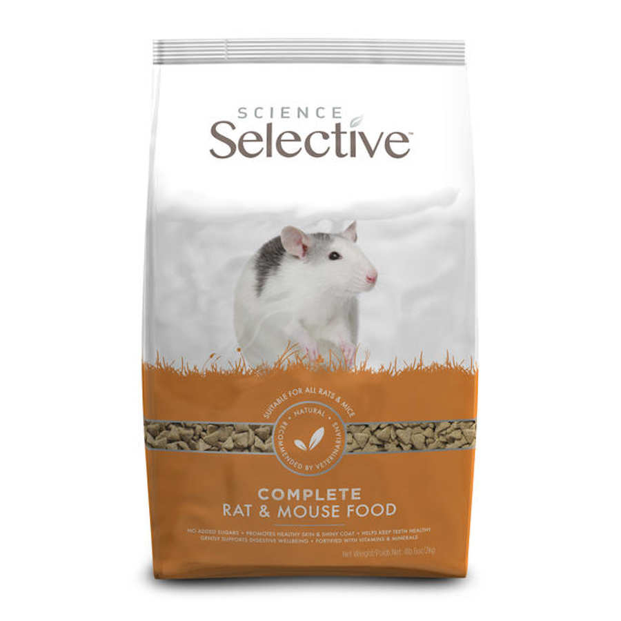 2 KG Supreme Science  Rat & Mouse Ração selectiva para ratos