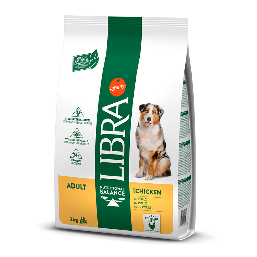Libra Adult Frango ração para cães