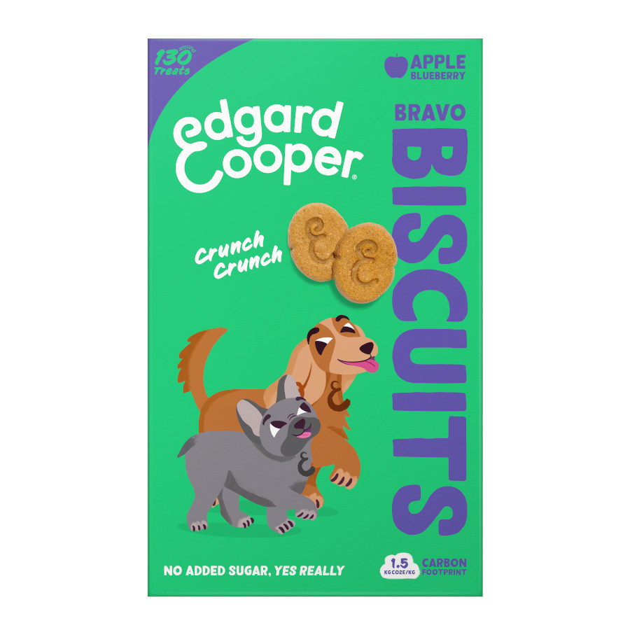 0.4 KG Edgard & Cooper Biscoitos de Maçã para cães