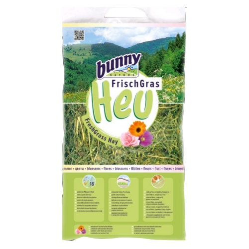 0.5 KG Bunny Fresh Grass Feno com Flores para roedores