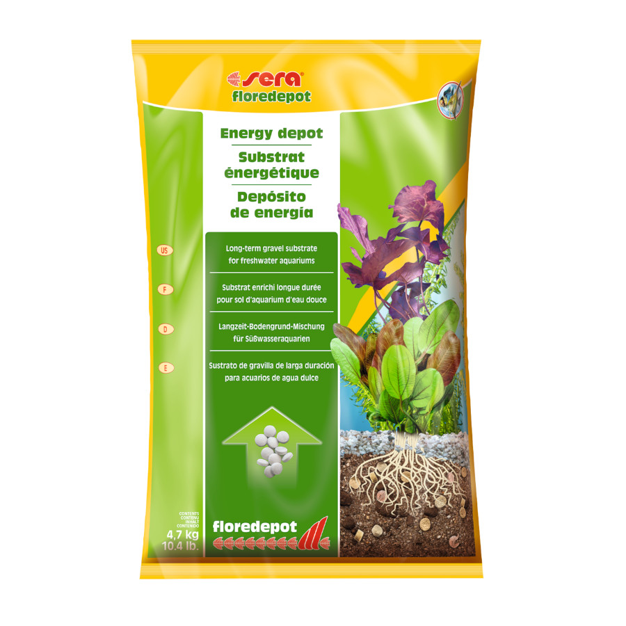 47 kg Sera Floredepot Sustrato para plantas de aquários