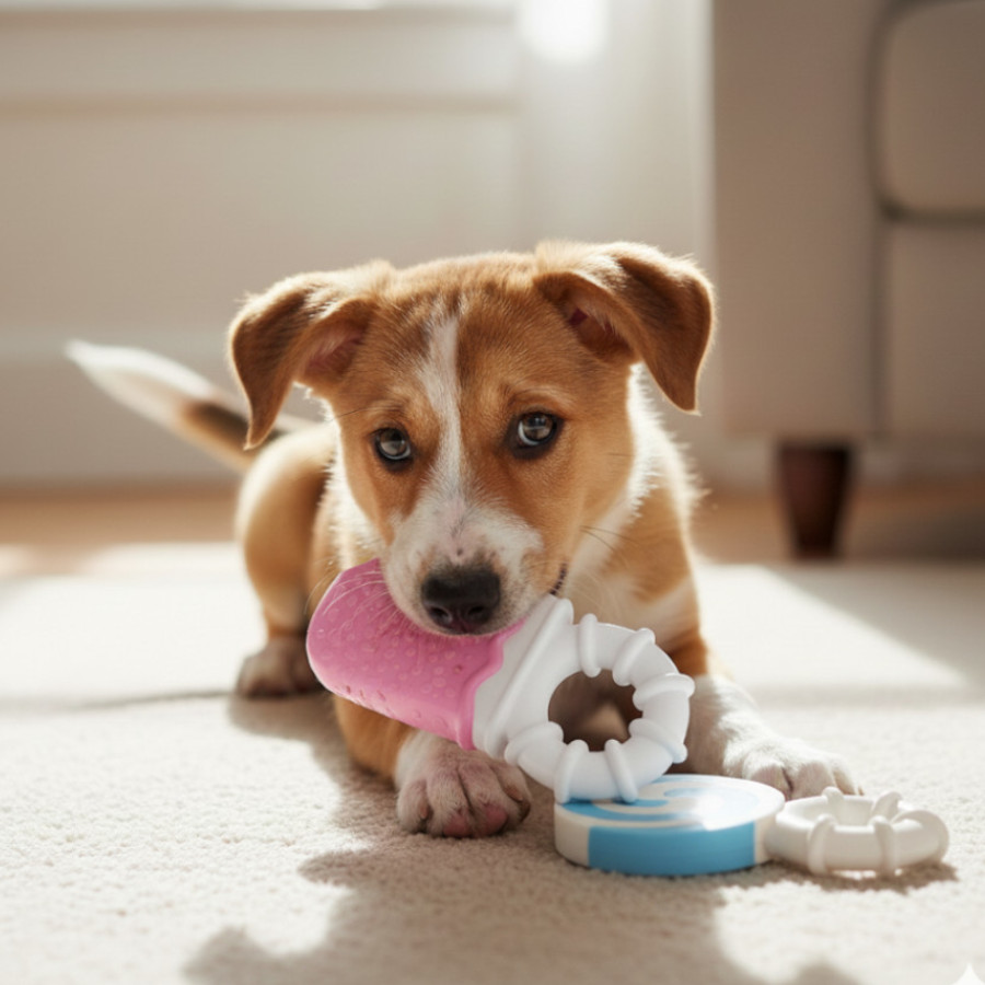 Tootoy! Puppy Mordedor Ice Cream para cachorros