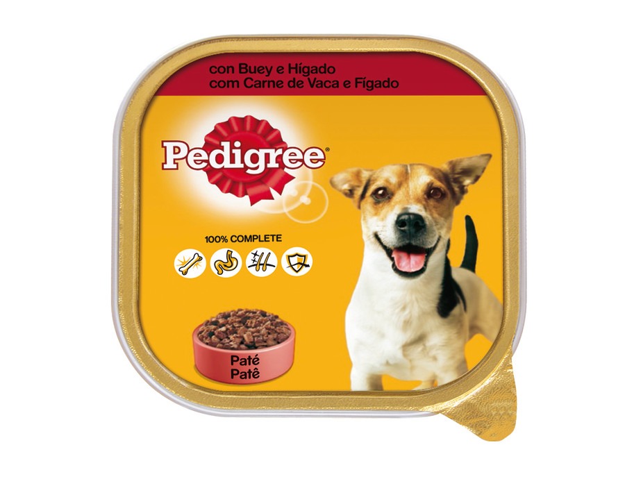 300 g Pedigree Boi e Fígado Terrina em Patê para Cães